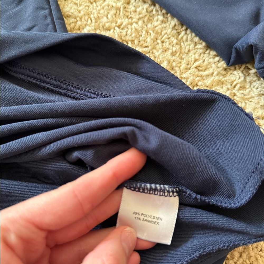 Peter Millar Stealth Performance Navy Quarter Zip - image 5